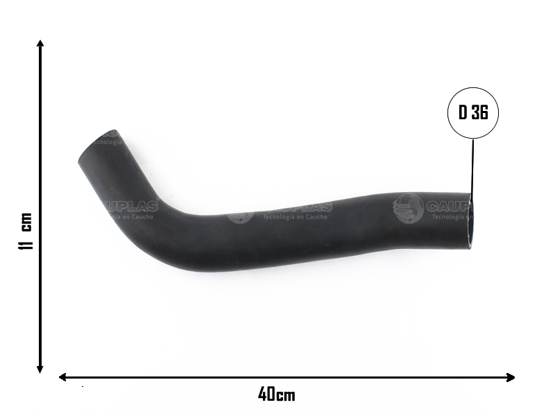 CAUPLAS MANGUERA RADIADOR SUPERIOR F100 F600 OEM:CITT8260B