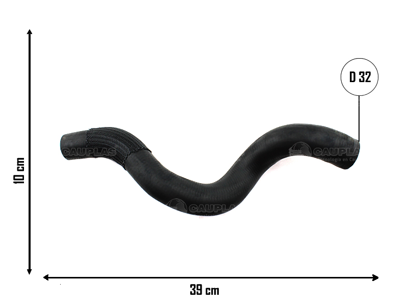 CAUPLAS MANGUERA RADIADOR SUPERIOR RENAULT KOLEOS NISSAN XTRAIL