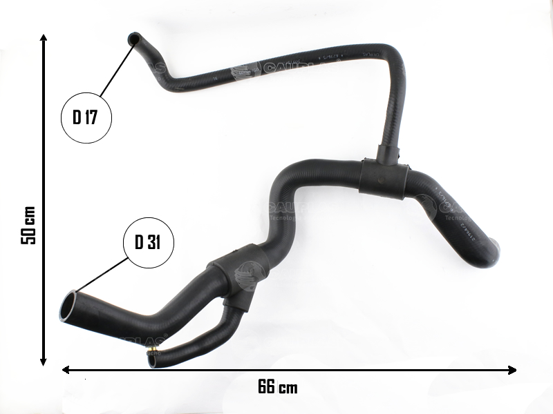 CAUPLAS MANGUERA RADIADOR SUPERIOR RENAULT LAGUNA I OEM:7700414020
