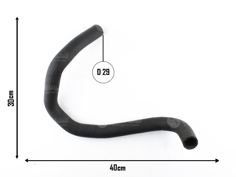 CAUPLAS MANGUERA RADIADOR SUPERIOR RENAULT LAGUNA I