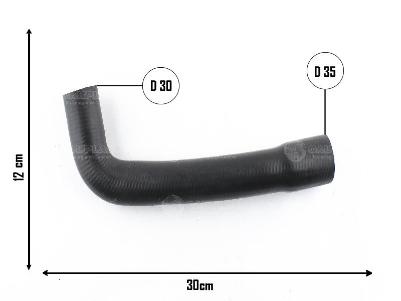 CAUPLAS MANGUERA RADIADOR SUPERIOR RENAULT TRAFIC I OEM:7702093592 =YACO 1007