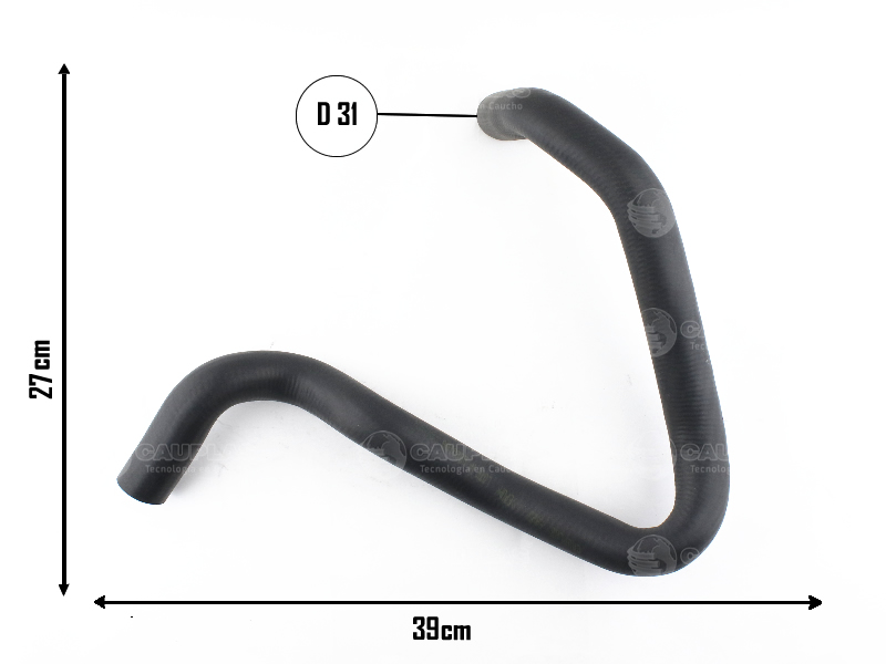 CAUPLAS MANGUERA RADIADOR INFERIOR FORD KUGA