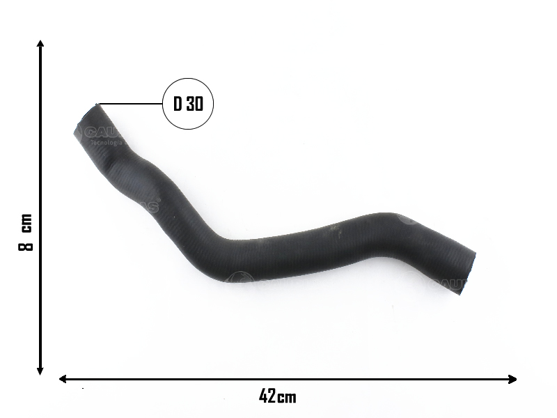 CAUPLAS MANGUERA RADIADOR SUPERIOR RENAULT MEGANE II OEM:8200335745 =YACO 3821