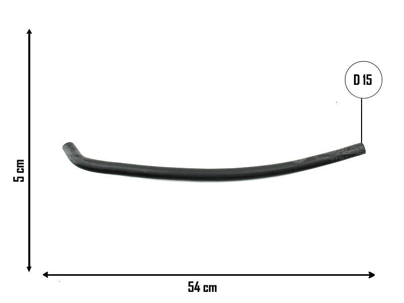 CAUPLAS MANGUERA VASO DE EXPANSION SUP RENAULT TWINGO