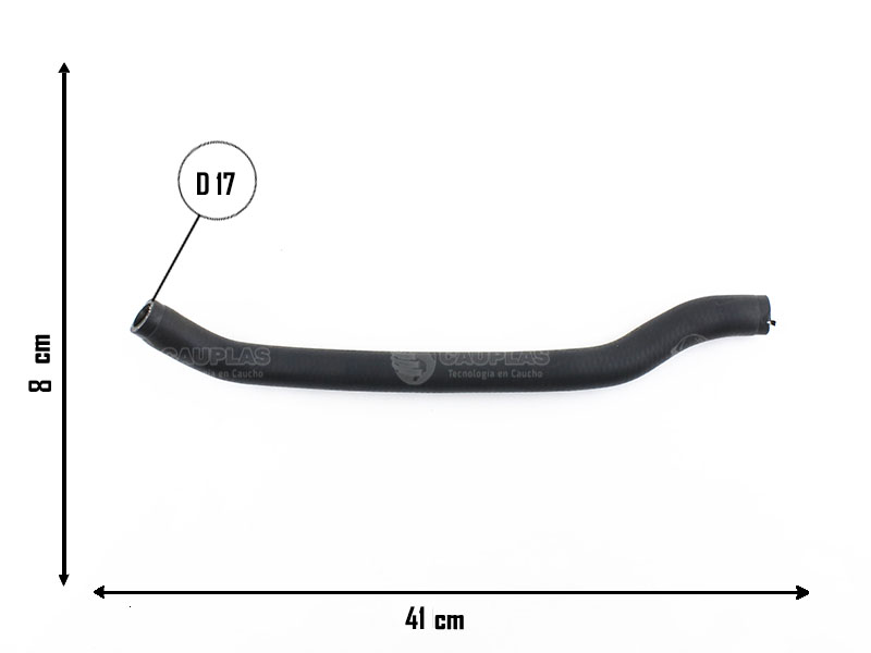 CAUPLAS MANGUERA DESCARGA DE GASES FIAT DUCATO I