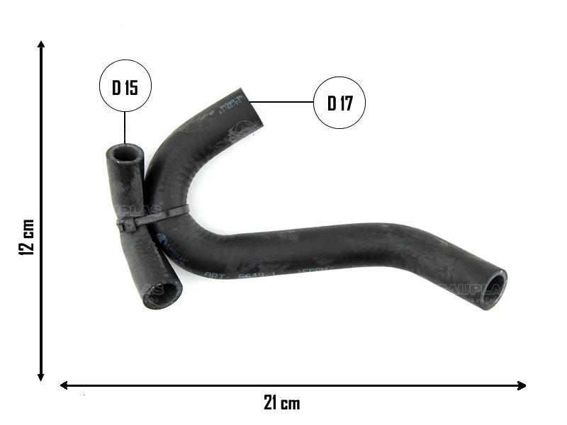 CAUPLAS MANGUERA REFRIGERACION FORD FOCUS II