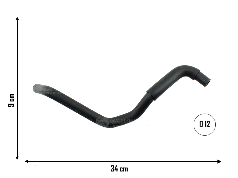 CAUPLAS MANGUERA REFRIGERACION RENAULT KOLEOS NISSAN XTRAIL OEM:14055ET80B