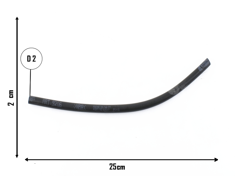 CAUPLAS MANGUERA CIRCULACION DE AIRE FIAT TEMPRA OEM:7616158