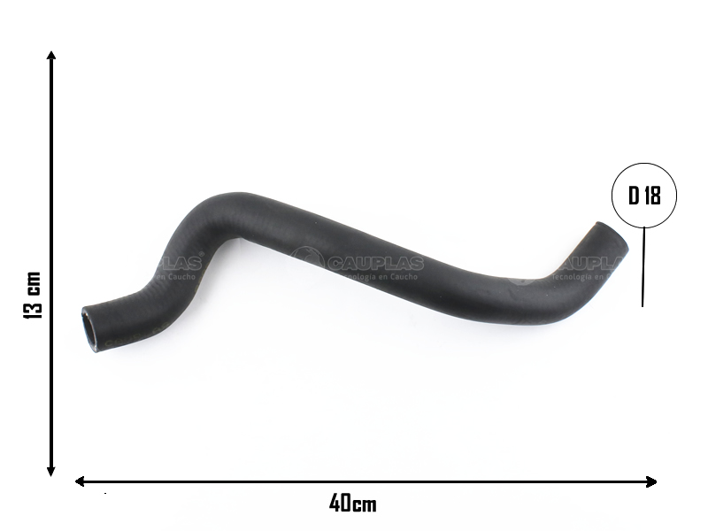 CAUPLAS MANGUERA CALEFACTOR RENAULT KANGOO OEM:924004152R