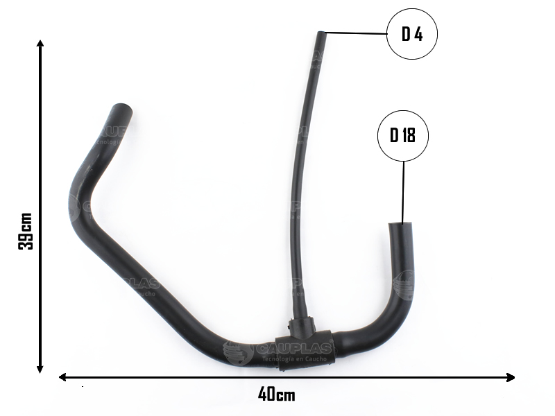 CAUPLAS MANGUERA RESPIRACION MOTOR FIAT TEMPRA 
