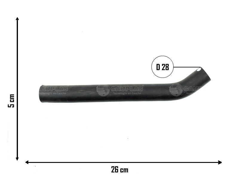 CAUPLAS MANGUERA COMBUSTIBLE FORD RANGER I OEM:YL549034AB