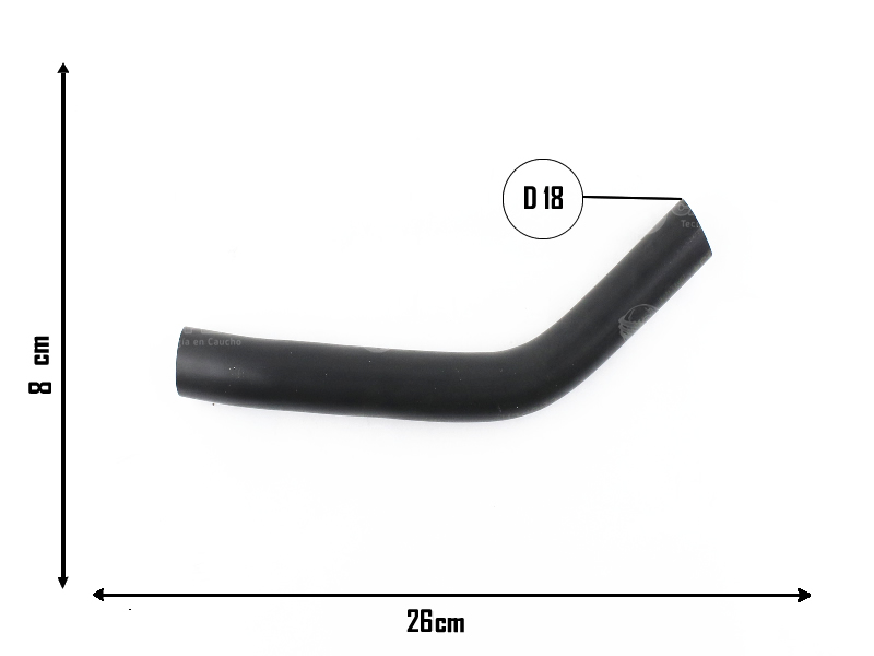 CAUPLAS MANGUERA COMBUSTIBLE FORD RANGER I OEM:YL549034BB