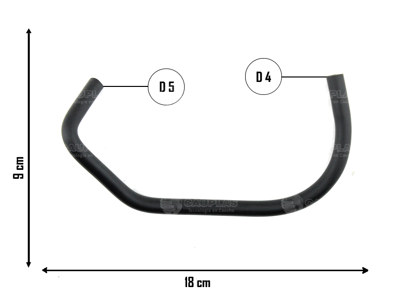 CAUPLAS MANGUERA RESPIRACION A TAPA CILINDRO RENAULT CLIO II KANGOO MEGANE I SCENIC I OEM:7700273694