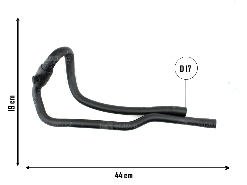 CAUPLAS MANGUERA CALEFACCION FIAT PALIO I OEM:46554781