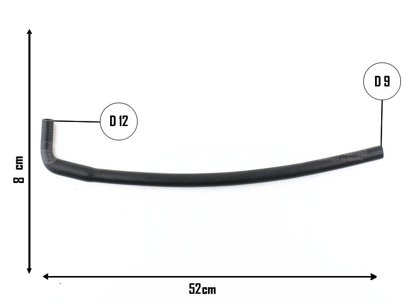 CAUPLAS MANGUERA RETORNO SERVO FRENO RENAULT 19 