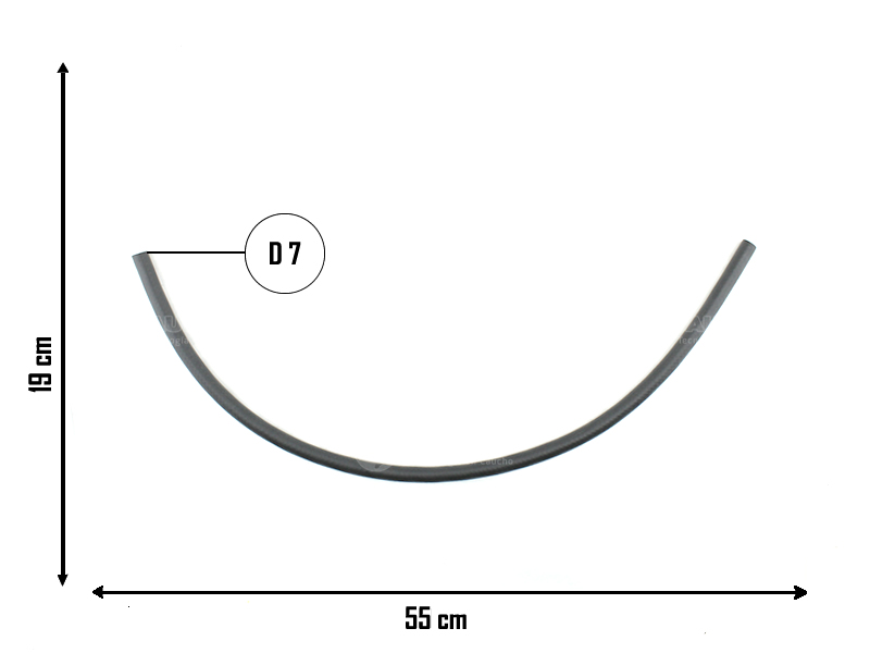 CAUPLAS MANGUERA SERVO DE FRENO R11 R9  =YACO 1125