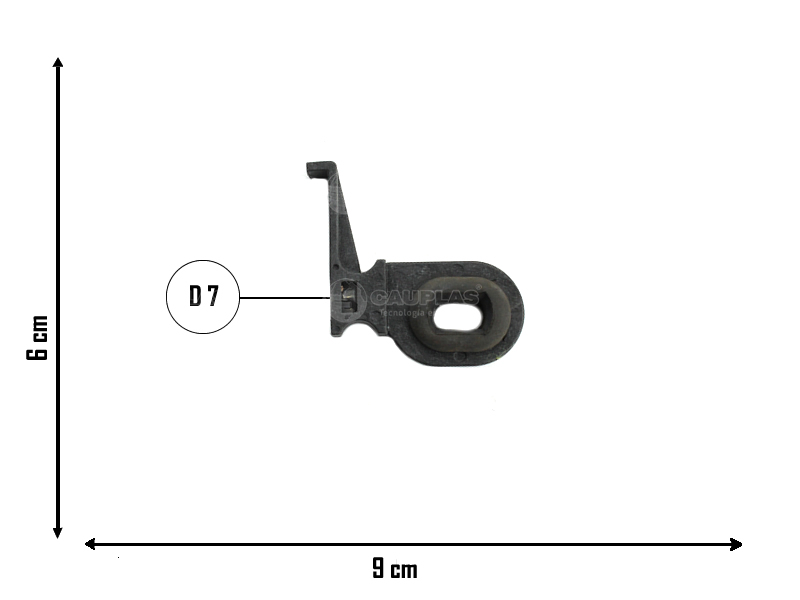 CAUPLAS MANGUERA SOPORTE SUPERIOR RADIADOR FIAT PALIO II SIENA II STRADA I OEM:46779383