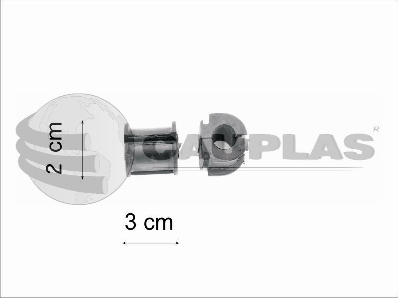 CAUPLAS SUJETADOR DE MANGUERAS DE ACEITE FIAT IDEA I/II PALIO I/II/III/IV/V SIENA I/II/IV/V STRADA I/II UNO III OEM:46480395