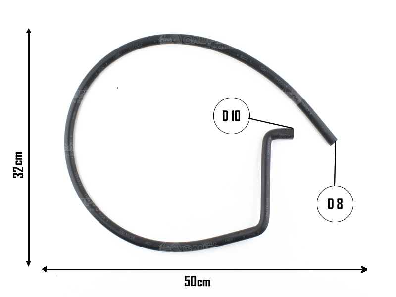 CAUPLAS MANGUERA COMBUSTIBLE RENAULT 21