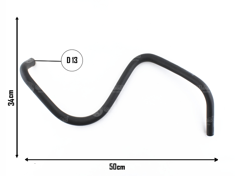 CAUPLAS MANGUERA REFRIGERACION FIAT DUCATO I  =YACO 3584