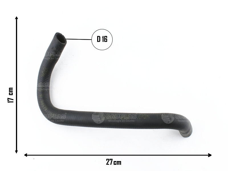 CAUPLAS MANGUERA CALEFACCION FIAT SIENA I OEM:46532704