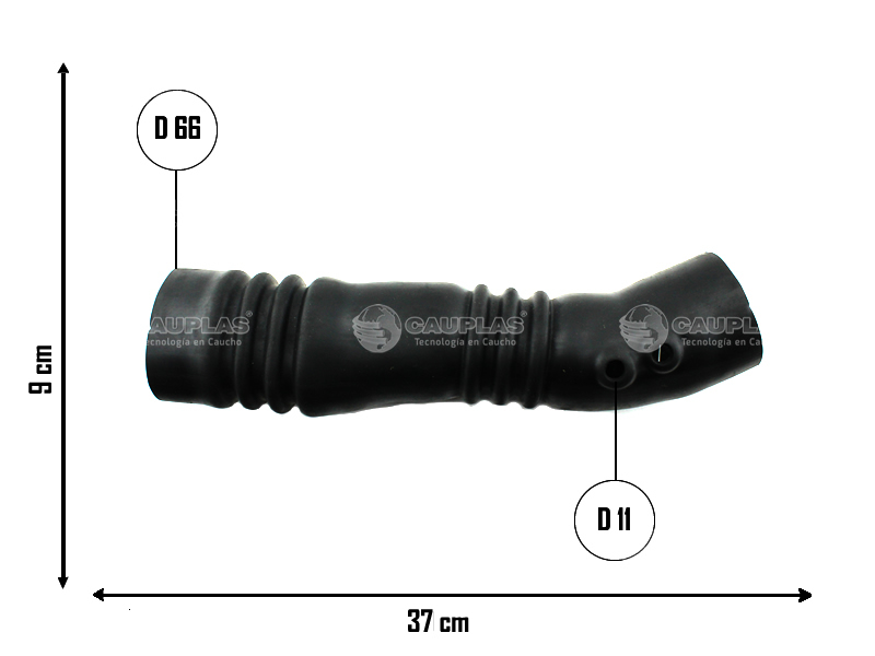 CAUPLAS MANGUERA TOMA DE AIRE RENAULT MEGANE I SCENIC I OEM:7700862392