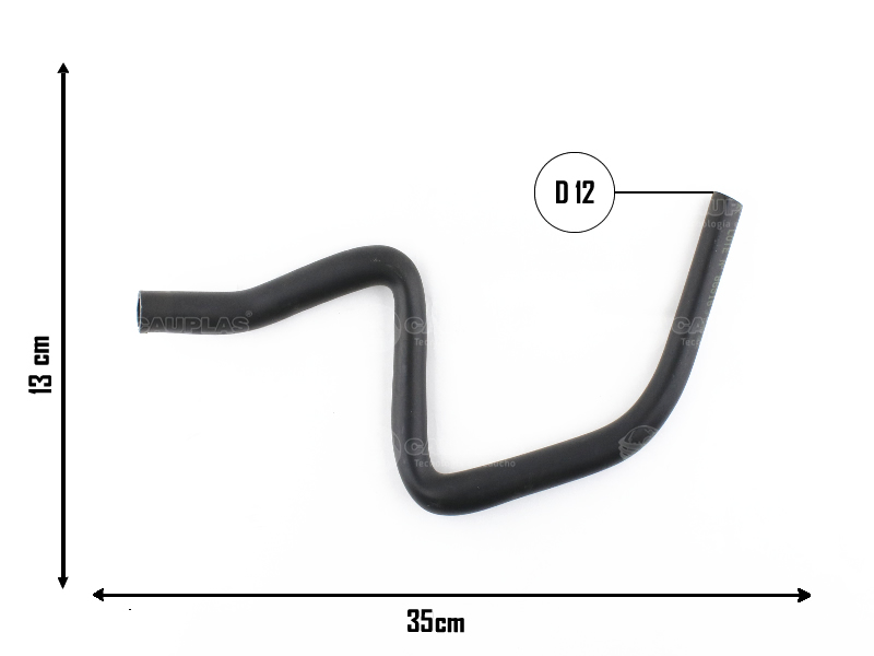 CAUPLAS MANGUERA UNION CONECTOR 3 VIAS RENAULT 19 OEM:7700746338 =YACO 3045