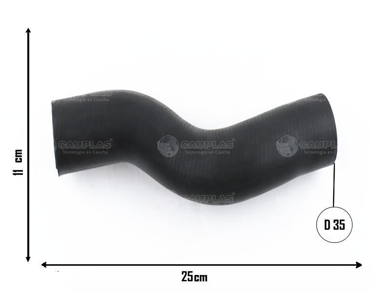 CAUPLAS MANGUERA UNION FILTRO DE AIRE FIAT 128 REGATTA  =YACO 930