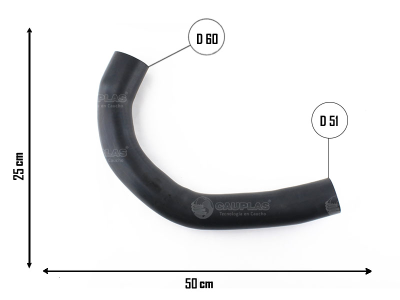 CAUPLAS MANGUERA UNION FILTRO DE AIRE RENAULT 19 OEM:7700857378 =YACO 1523