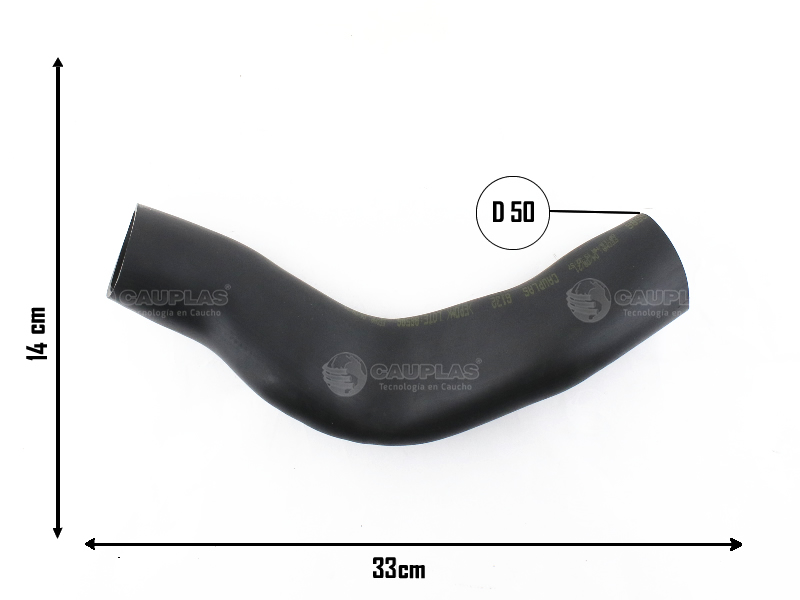 CAUPLAS MANGUERA UNION FILTRO DE AIRE RENAULT 9 11  =YACO 1863