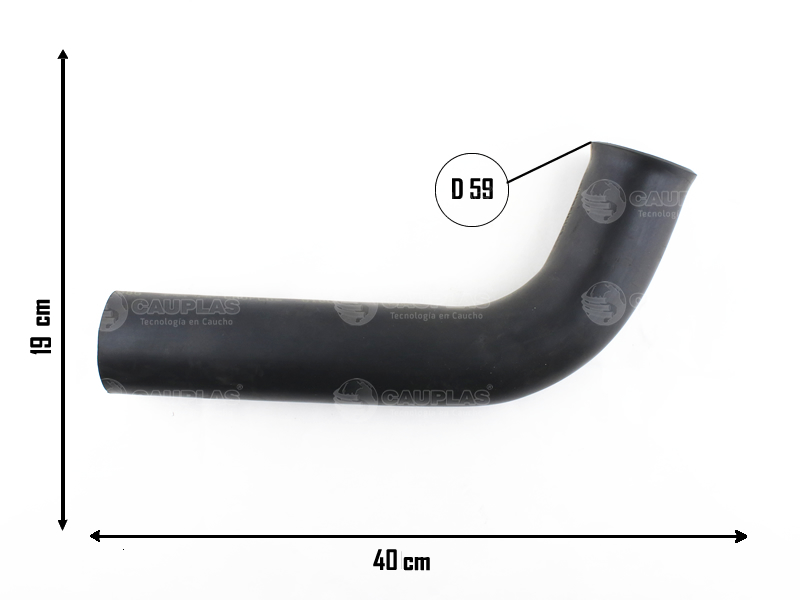 CAUPLAS MANGUERA UNION FILTRO DE AIRE RENAULT TRAFIC I  =YACO 1865