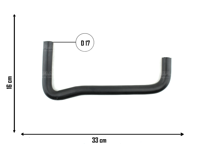 CAUPLAS MANGUERA CIRCULACION DE AIRE RENAULT 19 /21 OEM:7700659059