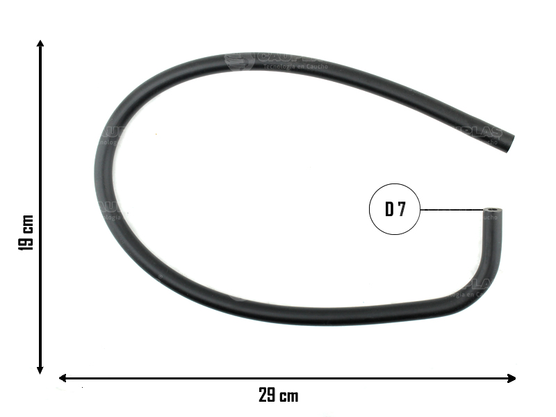 CAUPLAS MANGUERA COMBUSTIBLE RENAULT 19 EXPRESS OEM:7702229570