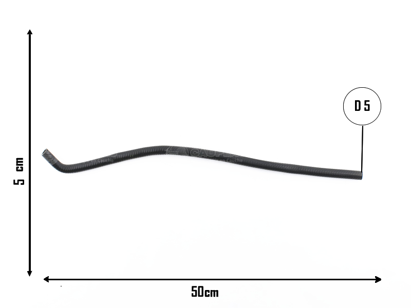 CAUPLAS MANGUERA VAPORES DE COMBUSTIBLE RENAULT 19 