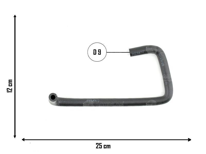 CAUPLAS MANGUERA COMBUSTIBLE RENAULT MEGANE I SCENIC I OEM:7702307124 =YACO 1880