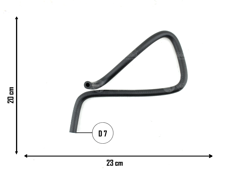 CAUPLAS MANGUERA VASO DE EXPANSION A RAD FIAT DUCATO II