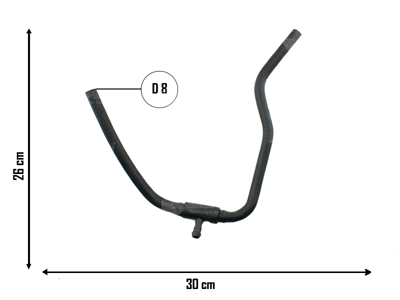 CAUPLAS MANGUERA REFRIGERACION FORD KA I OEM:XS518B081AC XS518B081CC