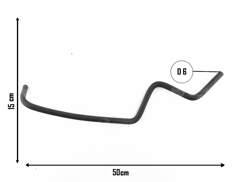 CAUPLAS MANGUERA VASO DE EXPANSION FIAT DUCATO I =YACO 1833/2697