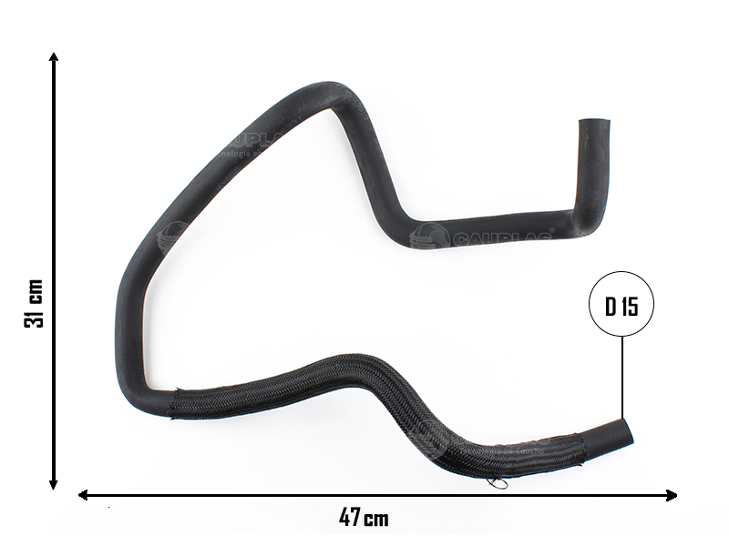 CAUPLAS MANGUERA VASO DE EXPAN A BOMBA DE AGUA RENAULT TRAFIC I OEM:7702307213