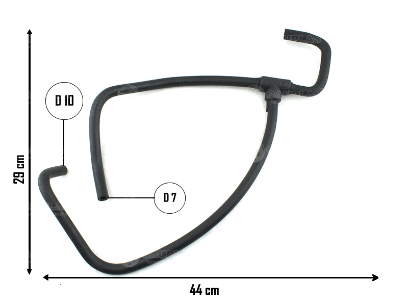 CAUPLAS MANGUERA VASO DE EXPANSION FORD MONDEO OEM:03BB80012BD 93BB8B012BD =YACO 2469