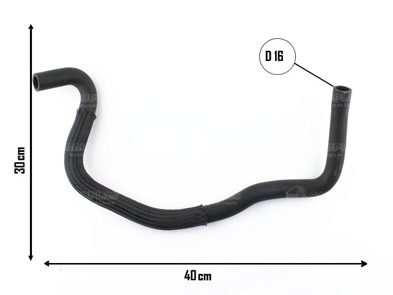 CAUPLAS MANGUERA VASO DE EXPAN. A TUBO RIGIDO RENAULT CLIO II 