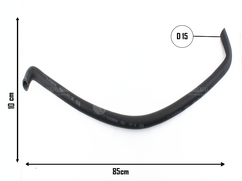 CAUPLAS MANGUERA VASO DE EXPANSION INF A RAD FIAT REGATTA =YACO 989