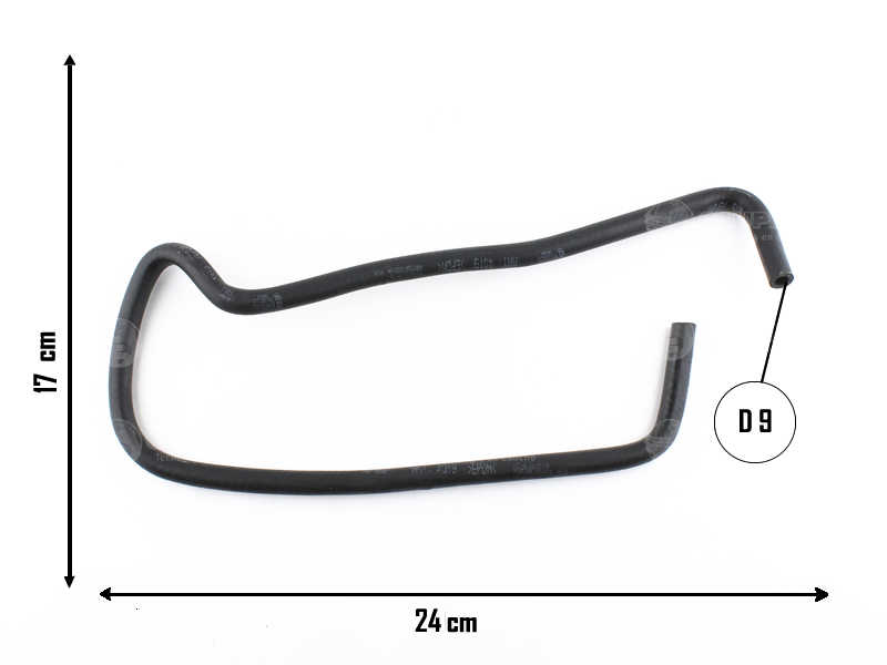 CAUPLAS MANGUERA VASO DE EXPAN INF A RAD FORD KA I  =YACO 2133