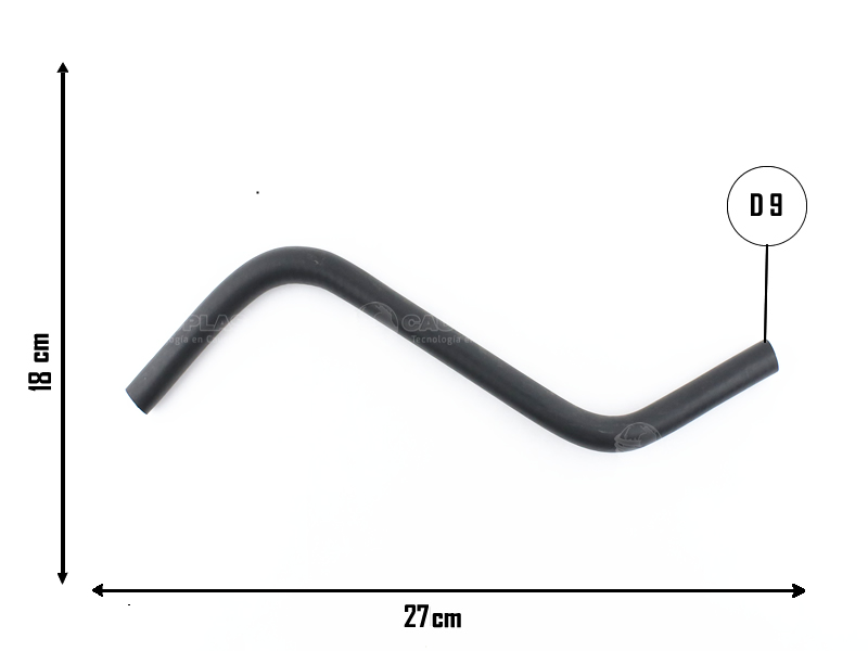 CAUPLAS MANGUERA VASO DE EXPANSION INFERIOR FORD MONDEO