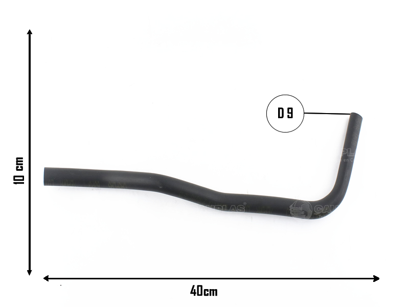 CAUPLAS MANGUERA VASO DE EXPANSION SUP RENAULT 19 OEM:7700819833 =YACO 2599