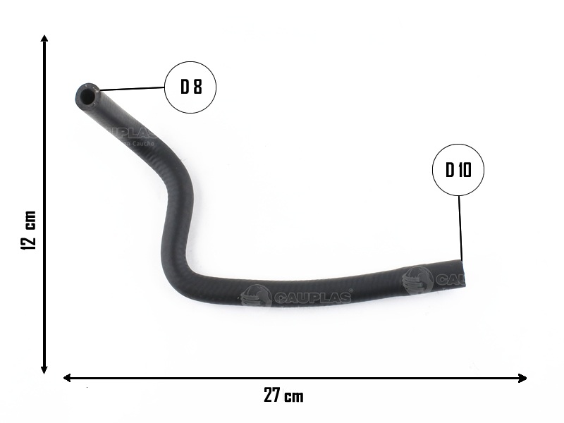 CAUPLAS MANGUERA VASO DE EXPANSION SUP RENAULT SCENIC I MEGANE I OEM:7702224636 =YACO 2107