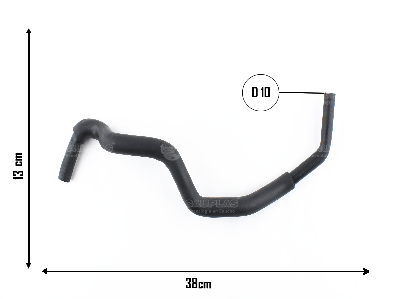 CAUPLAS MANGUERA VASO DE EXPANSION RENAULT FLUENCE OEM:217416407R =YACO 4322