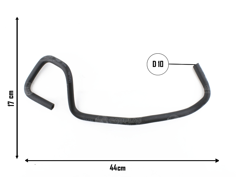 CAUPLAS MANGUERA REFRIGERACION RENAULT MASTER I OEM:7700302007 =YACO 2962
