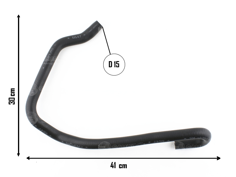 CAUPLAS MANGUERA REFRIGERACION RENAULT MASTER I OEM:7700308364 =YACO 2961