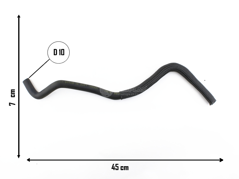 CAUPLAS MANGUERA VASO DE EXPANSION A RAD RENAULT MEGANE II OEM:8200232034 =YACO 3603